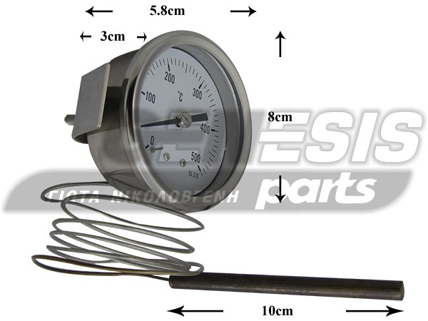 ΘΕΡΜΟΜΕΤΡΟ 0-500C Φ60ΜΜ image