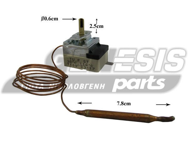 ΘΕΡΜΟΣΤΑΤΗΣ CAEM ΣΚΕΤΟΣ 30-110C image