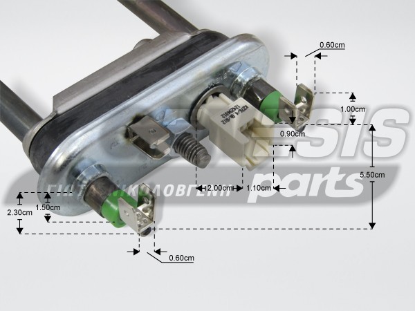 ΑΝΤΙΣΤΑΣΗ ΠΛΥΝΤΗΡΙΟΥ ZANUSSI 1950W 3792301305 image