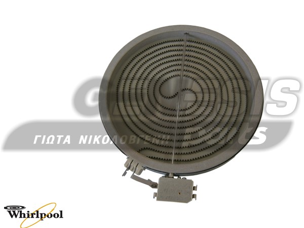 ΕΣΤΙΑ ΚΟΥΖΙΝΑΣ ΚΕΡΑΜΙΚΗ 230ΜΜ 2100W WHIRLPOOL 481231018892 image