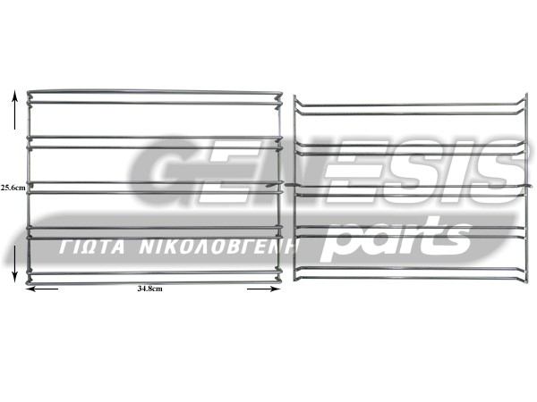 ΣΧΑΡΑ ΚΟΥΖΙΝΑΣ ΠΛΑΙΝΗ SET AEG ZANUSSI 4055488177 image