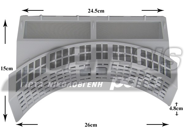 ΦΙΛΤΡΟ ΣΤΕΓΝΩΤΗΡΙΟΥ WHIRLPOOL 286296 image