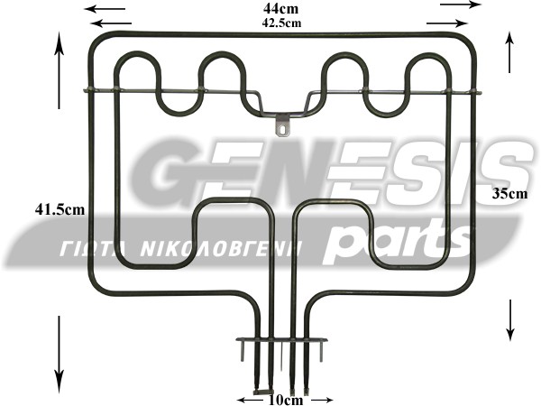 ΑΝΤΙΣΤΑΣΗ ΚΟΥΖΙΝΑΣ AEG ZANUSSI ELECTROLUX 1000/1700W 230V 3570797047 image