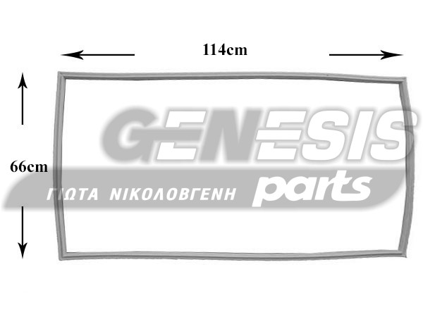 ΛΑΣΤΙΧΟ ΠΟΡΤΑΣ ΣΥΝΤΗΡΗΣΗΣ ΨΥΓΕΙΟΥ WHIRLPOOL 481246818333 image