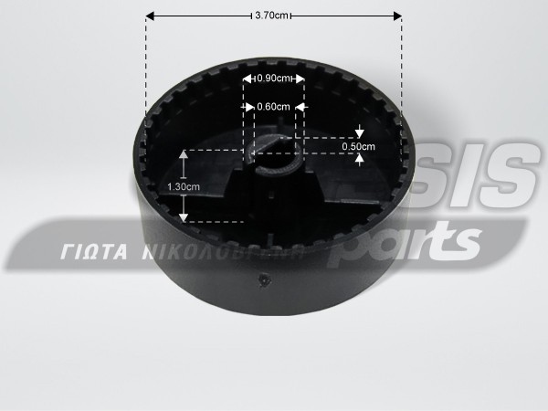 ΚΟΥΜΠΙ ΜΑΥΡΟ ΘΕΡΜΟΣΤΑΤΗ 0-300C image