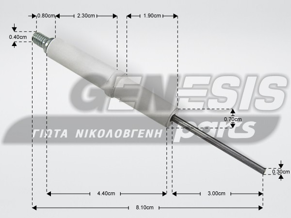 ΑΚΙΔΑ ΣΠΙΝΘΗΡΙΣΤΗ Φ7Χ44ΜΜ image