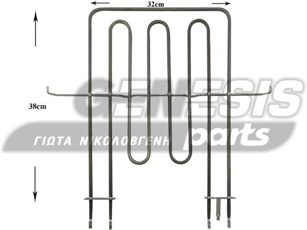 ΑΝΤΙΣΤΑΣΗ ΚΟΥΖΙΝΑΣ ΑΝΩ ARISTON CANDY 2400W 081591 image