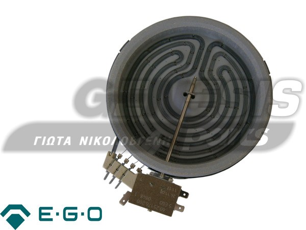 ΕΣΤΙΑ ΚΟΥΖΙΝΑΣ ΚΕΡΑΜΙΚΗ EGO Φ16,5CM 1200W 4 AΚΡΑ image