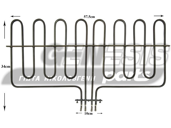 ΑΝΤΙΣΤΑΣΗ ΨΗΣΤΙΕΡΑΣ ΘΑΥΜΑ ΙΙ ΜΕ ΝΤΙΖΑ 60CM 3100W image