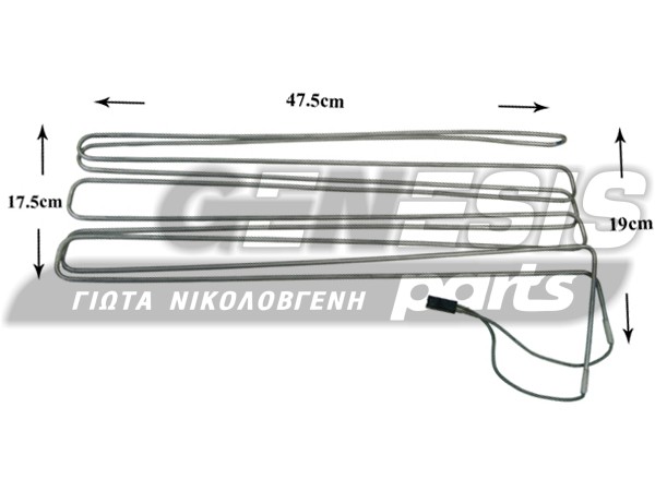 ΑΝΤΙΣΤΑΣΗ ΑΠΟΨΥΞΗΣ ΨΥΓΕΙΟΥ 190W 230V SIEMENS BOSCH PITSOS 432395 image