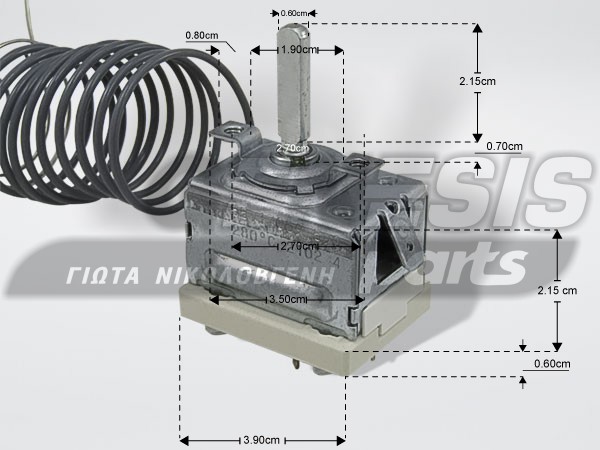 ΘΕΡΜΟΣΤΑΤHΣ ΚΟΥΖΙΝΑΣ SMEG 50-280°C 818731157 image