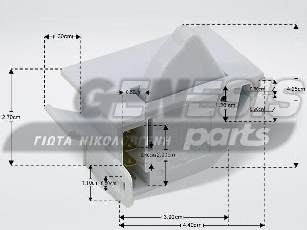 ΔΚΙΑΚΟΠΤΗΣ ΨΥΓΕΙΟΥ 4  ΕΠΑΦΩΝ SIEMENS BOSCH 00611397 image