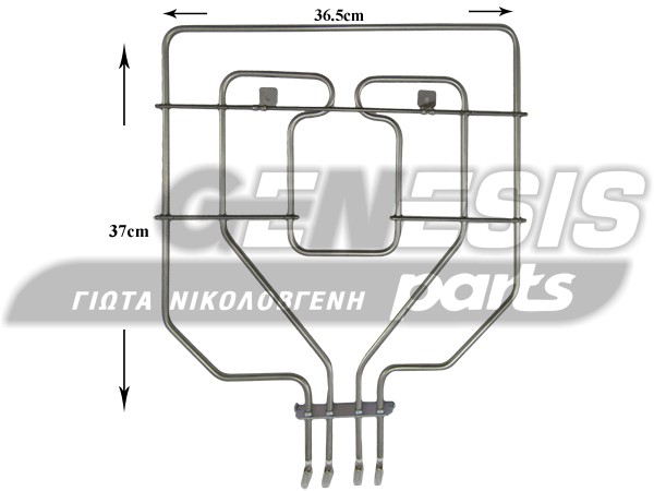 ΑΝΤΙΣΤΑΣΗ ΚΟΥΖΙΝΑΣ ΑΝΩ SIEMENS KANETA 1300+1500W 684722 image