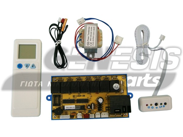 ΠΛΑΚΕΤΑ ΚΛΙΜΑΤΙΣΤΙΚΟΥ ΟΡΟΦΗΣ  ΚΑΣΕΤΑ QD-U30A image