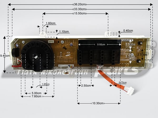 ΠΛΑΚΕΤΑ ΠΛΥΝΤΗΡΙΟΥ SAMSUNG DC94-06262A image