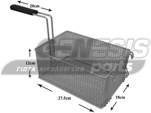 ΚΑΛΑΘΙ ΦΡΥΤΕΖΑΣ EL FRAMO 260Χ180Χ120ΜΜ image