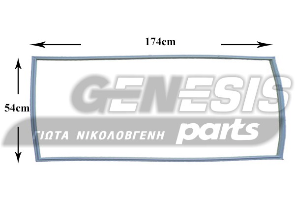 ΛΑΣΤΙΧΟ ΠΟΡΤΑΣ ΣΥΝΤΗΡΗΣΗΣ ΨΥΓΕΙΟΥ SIEMENS BOSCH 230709 image