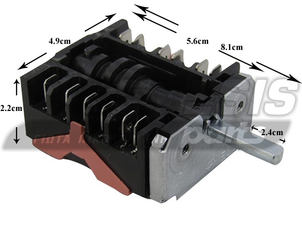 ΔΙΑΚΟΠΤΗΣ ΕΠΙΛΟΓΗΣ ΦΟΥΡΝΟΥ WHIRLPOOL 482000022580 image