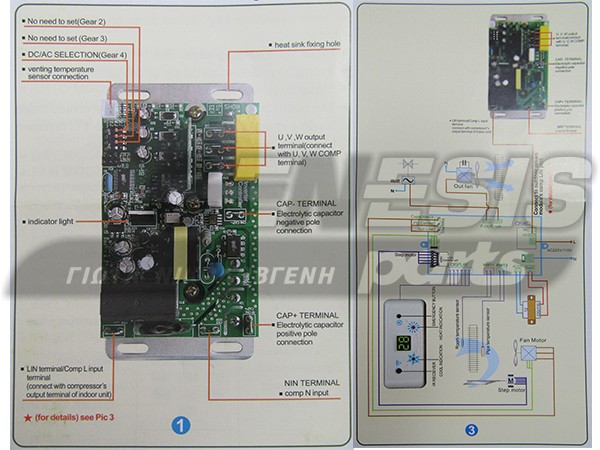 ΠΛΑΚΕΤΑ ΚΛΙΜΑΤΙΣΤΙΚΟY QD80A INVERTER SPLIT image