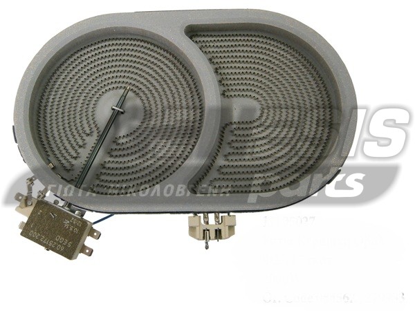 ΕΣΤΙΑ ΚΟΥΖΙΝΑΣ ΚΕΡΑΜΙΚΗ ΟΒΑΛ Φ270/170 2000W 084562 279983 image