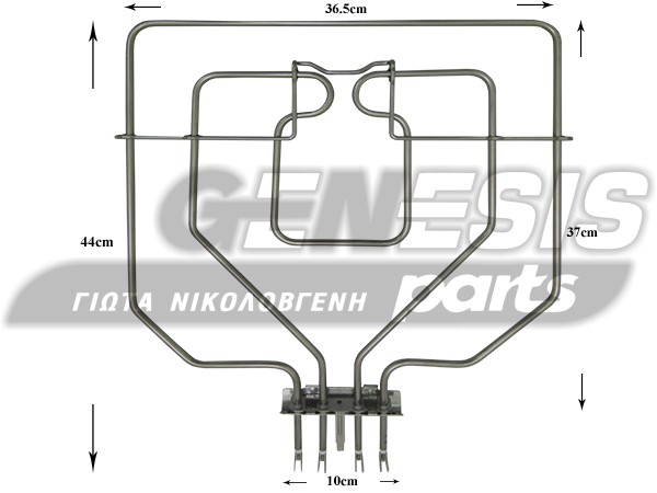 ΑΝΤΙΣΤΑΣΗ ΚΟΥΖΙΝΑΣ ΑΝΩ SIEMENS NEFF KANETA 1300+1500W 470845 image