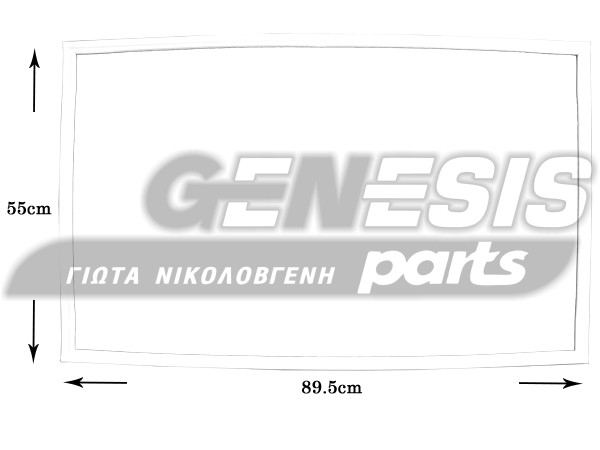 ΛΑΣΤΙΧΟ ΠΟΡΤΑΣ ΣΥΝΤ. ΨΥΓΕΙΟΥ ARISTON 550X896 115567 image