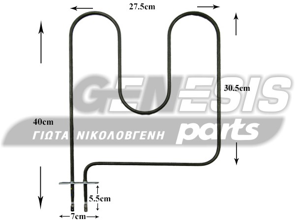 ΑΝΤΙΣΤΑΣΗ ΚΟΥΖΙΝΑΣ ΚΑΤΩ NARDI 800W 230V 010110009902R image