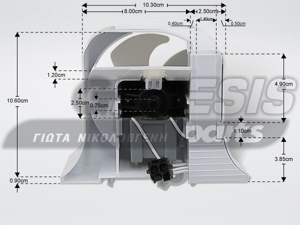 ΑΝΕΜΙΣΤΗΡΑΣ ΣΥΝΤΗΡΗΣΗΣ ΨΥΗΕΙΟΥ WHIRLPOOL 481010595120 image