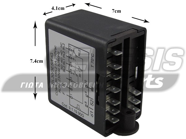 ΡΕΛΕ ΣΤΑΘΜΗΣ RL30/3ES/F/G image