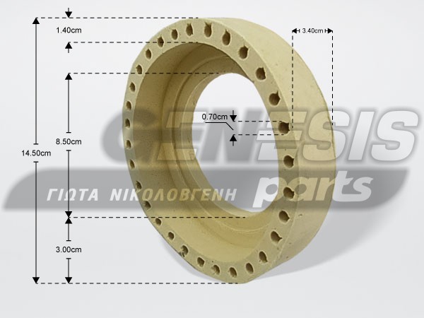 ΦΛΑΝΤΖΑ ΜΟΤΕΡ ΣΚΟΥΠΑΣ HOOVER 48011394 image