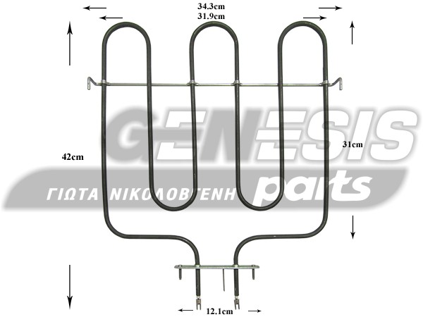 ΑΝΤΙΣΤΑΣΗ ΚΟΥΖΙΝΑΣ ΑΝΩ FAGOR 2100W 74X2310 image