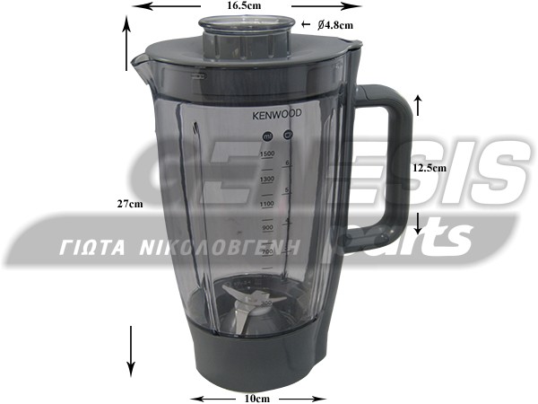 ΚΑΝΑΤΑ ΜΠΛΕΝΤΕΡ KENWOOD ΠΛΑΣΤΙΚΗ KW716436 image