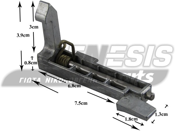 ΓΑΝΤΖΟΣ ΠΟΡΤΑΣ ΠΛΥΝΤΗΡΙΟΥ BOSCH SIEMENS 623234 image