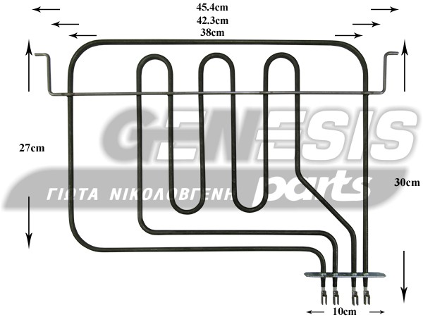 ΑΝΤΙΣΤΑΣΗ ΚΟΥΖΙΝΑΣ ΑΝΩ NARDI 1600W 800W 040199009922R image