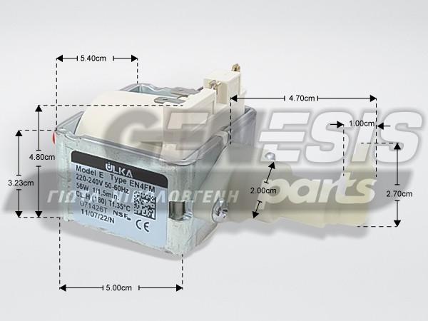 ΑΝΤΛΙΑ ΚΑΦΕΤΙΕΡΑΣ KRUPS DELONGHI 56W 220V MS-623624 image