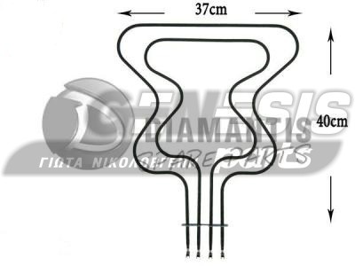 ΑΝΤΙΣΤΑΣΗ ΚΟΥΖΙΝΑΣ ΠΑΝΩ ELECTROLUX 500+600W 230-86V 8996619136287 image