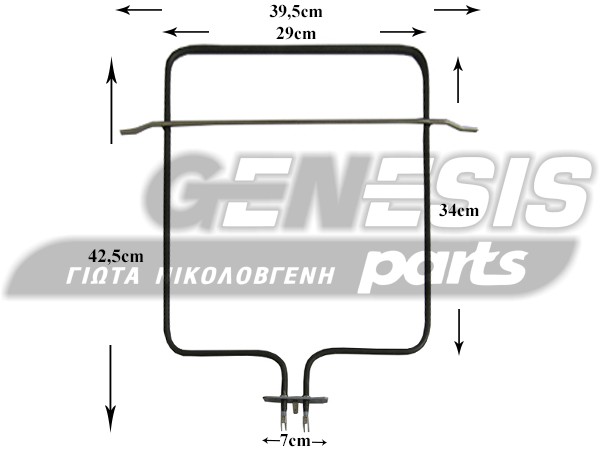 ΑΝΤΙΣΤΑΣΗ ΚΟΥΖΙΝΑΣ ONOFRI ΚΑΤΩ 1200W 230V image